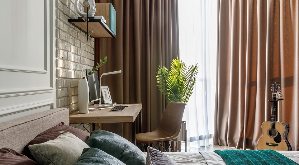 6 простых и стильных идей для оформления рабочего места в спальне